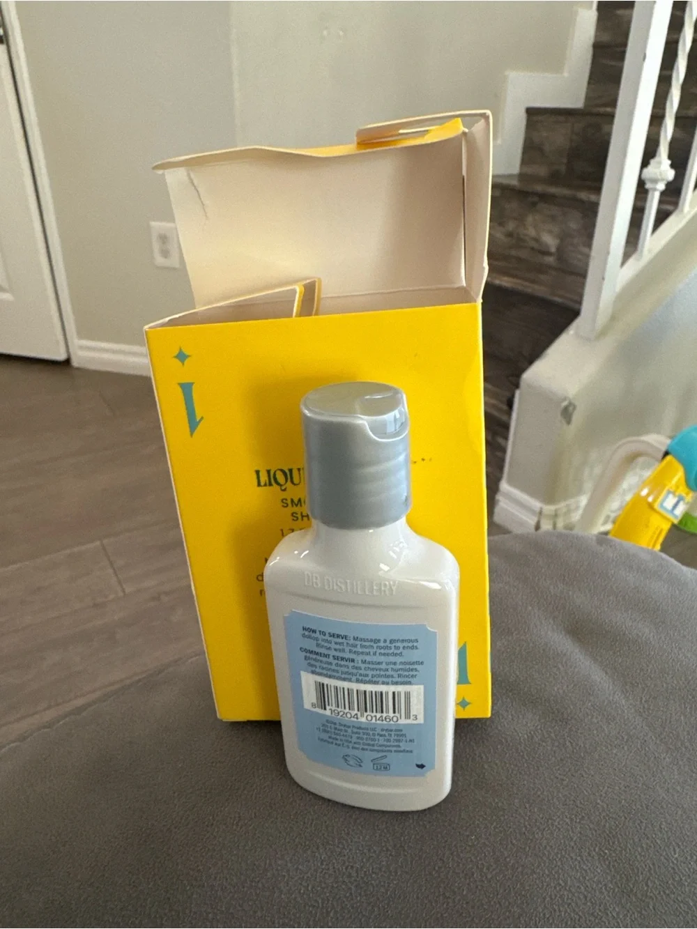 Drybar Liquid Glass Smoothing Shampoo - White Bottle with Light Blue Label